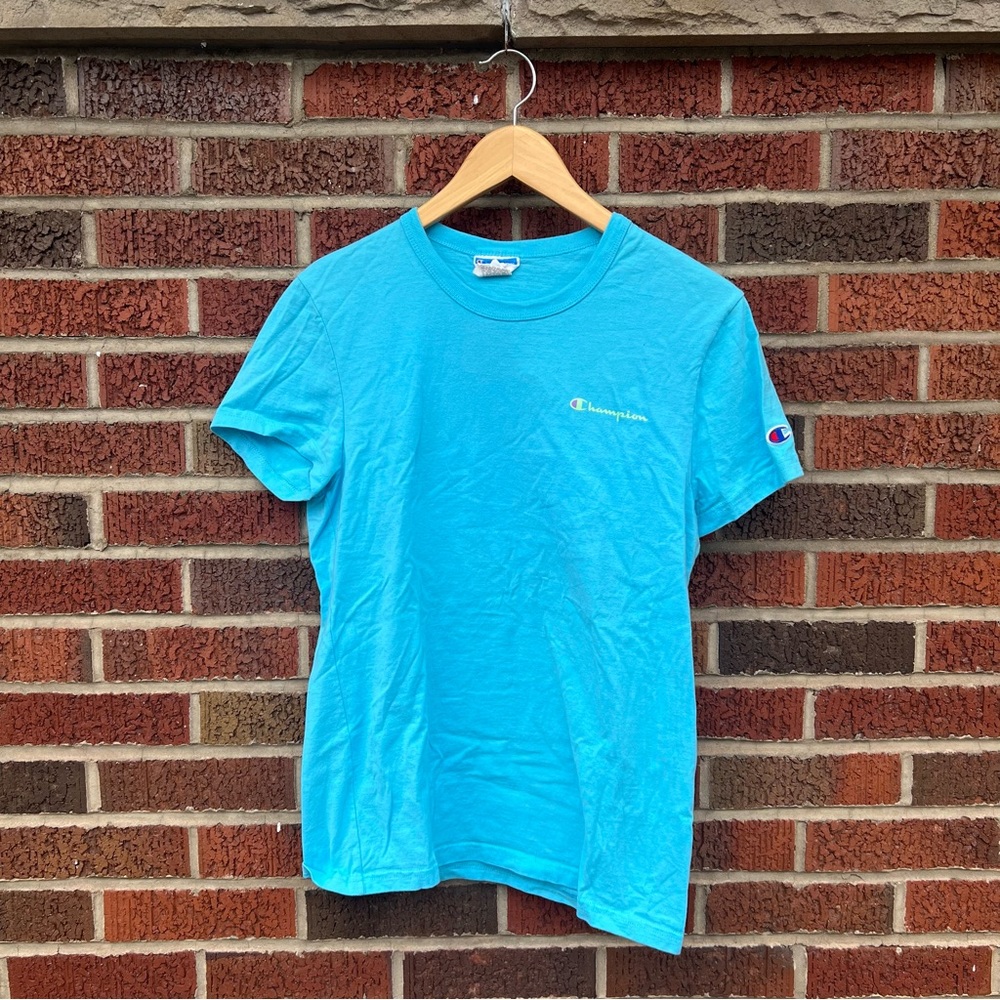 Champion Sky Blue Short Sleeve Tee Shirt